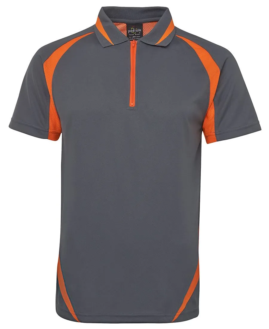 7PZPP JB's PODIUM ZIP POLY POLO