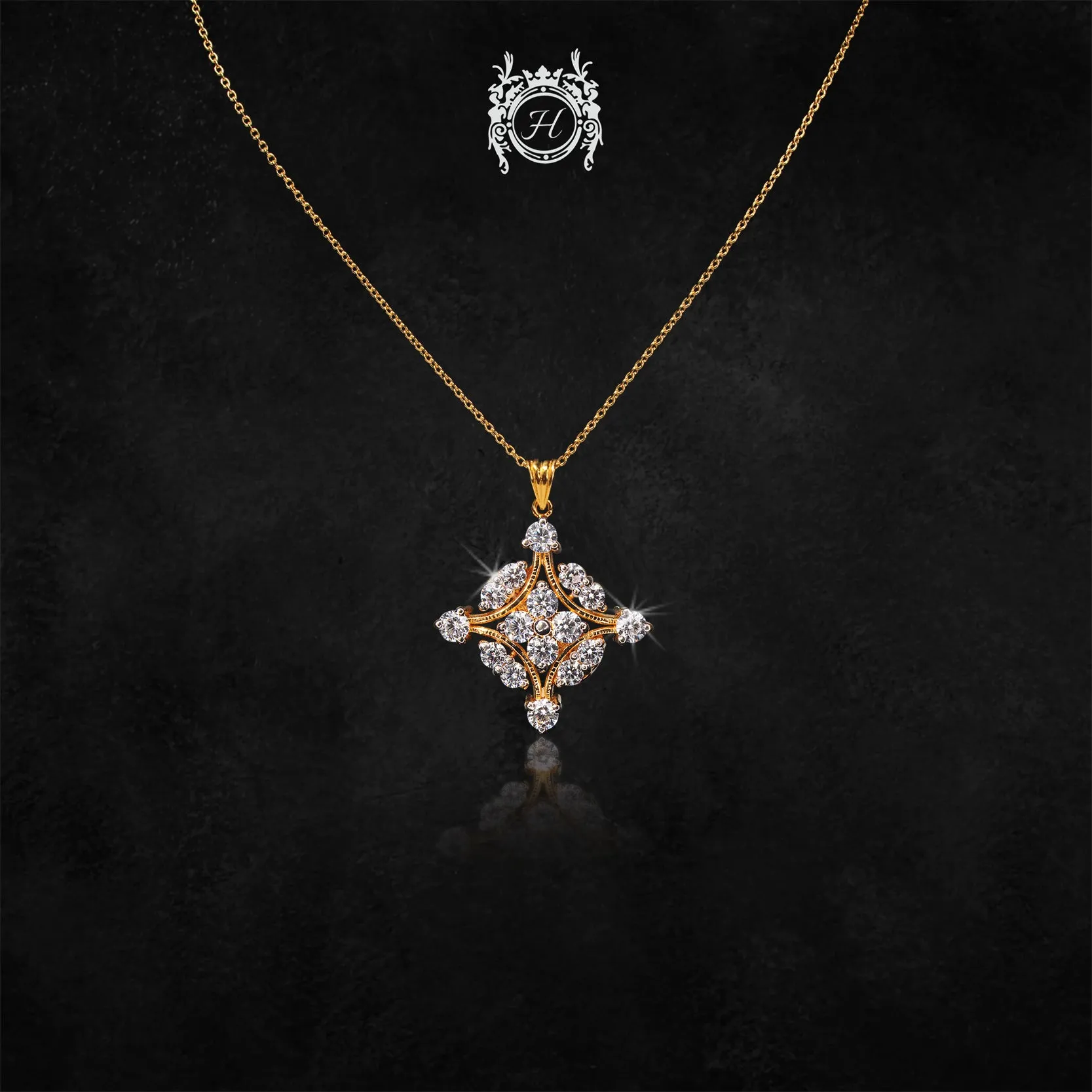 A Flowery Grace Pendant Set