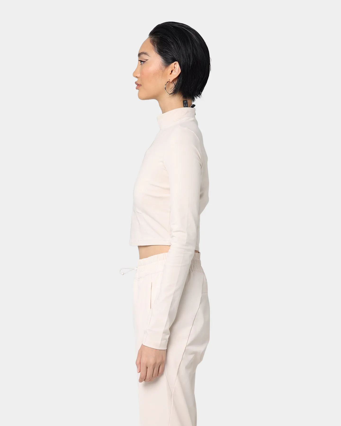 Adidas Women's Swarovski Long Sleeve T-Shirt Halo Ivory