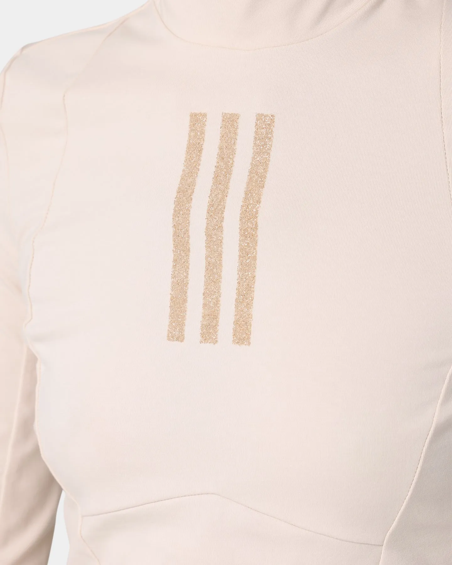 Adidas Women's Swarovski Long Sleeve T-Shirt Halo Ivory