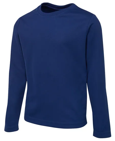 Adults /Kids L/S Poly Tee 7PLFT