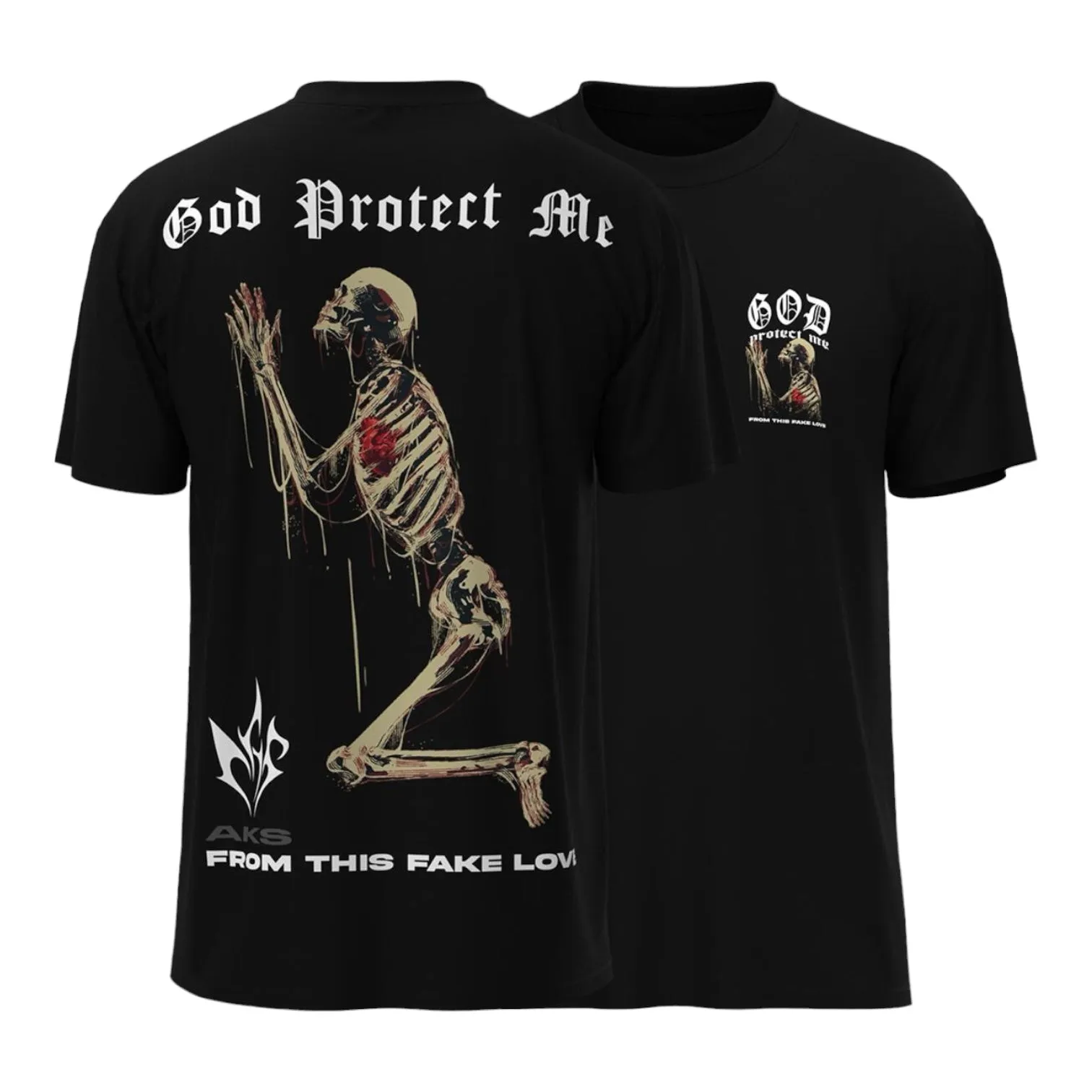 AK SUPPLY: God Protect Me SS Tee