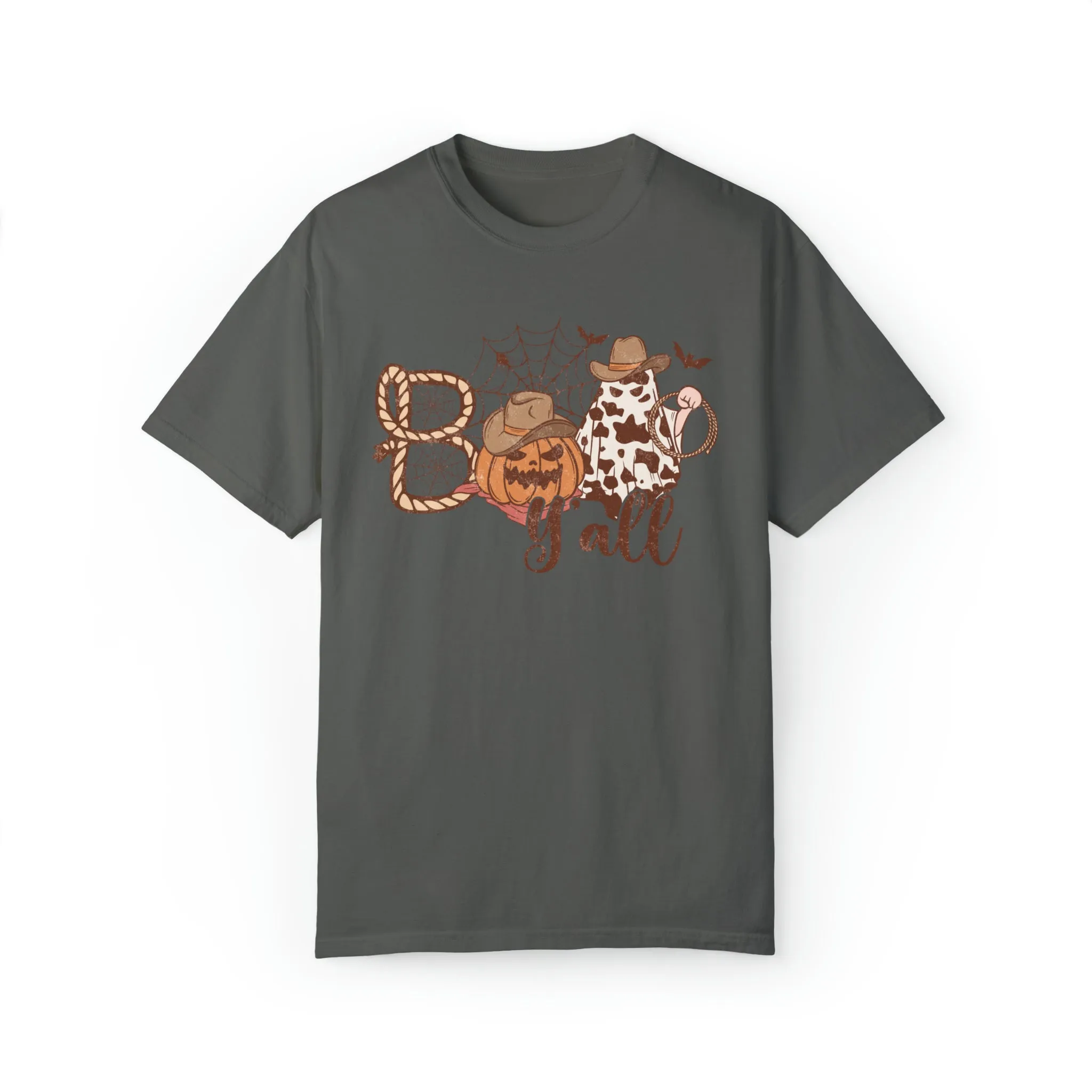 Boo Yall Comfort Colors Western Halloween Shirt
