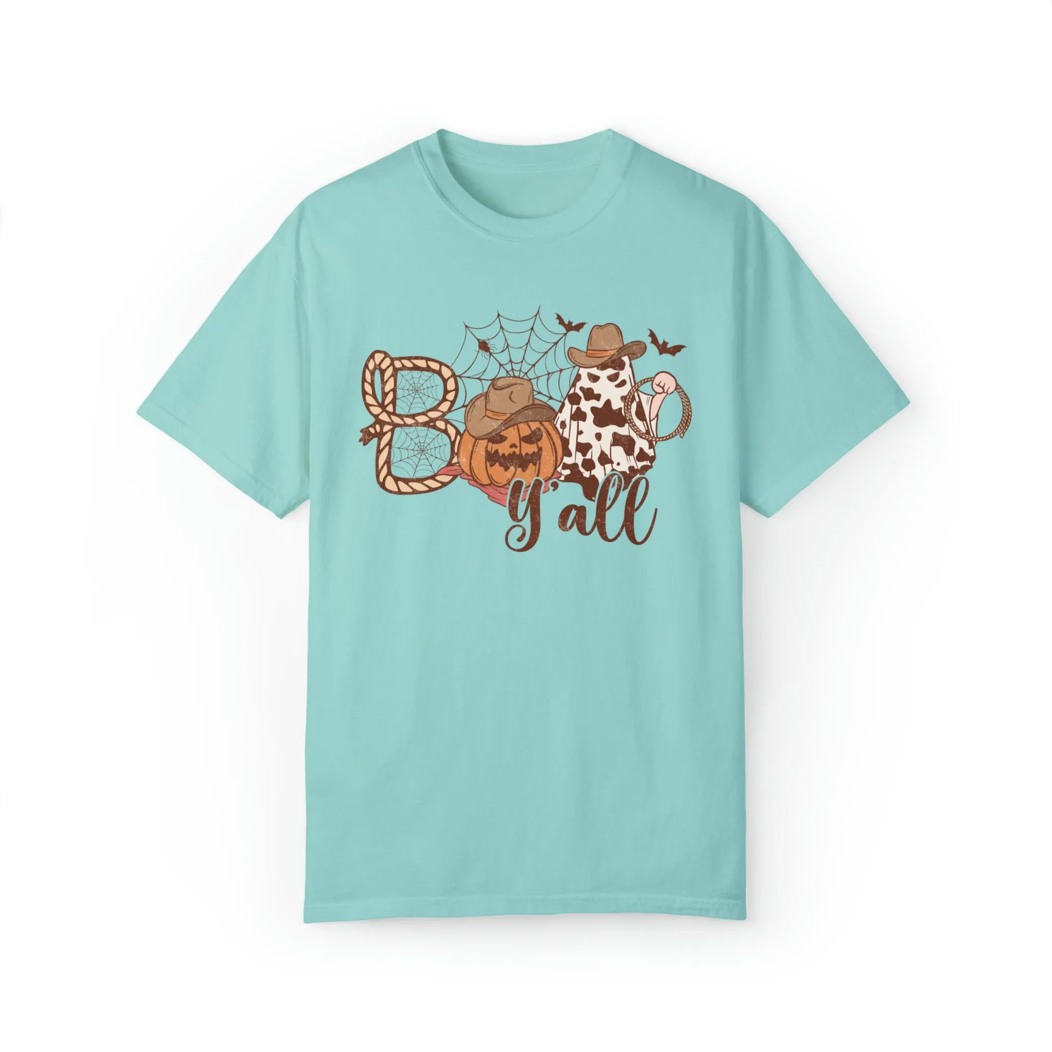 Boo Yall Comfort Colors Western Halloween Shirt