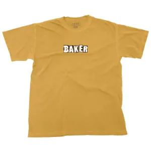 Brand Logo Tee (Mustard)