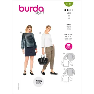 Burda Style Pattern 6144 Misses' Top B6144