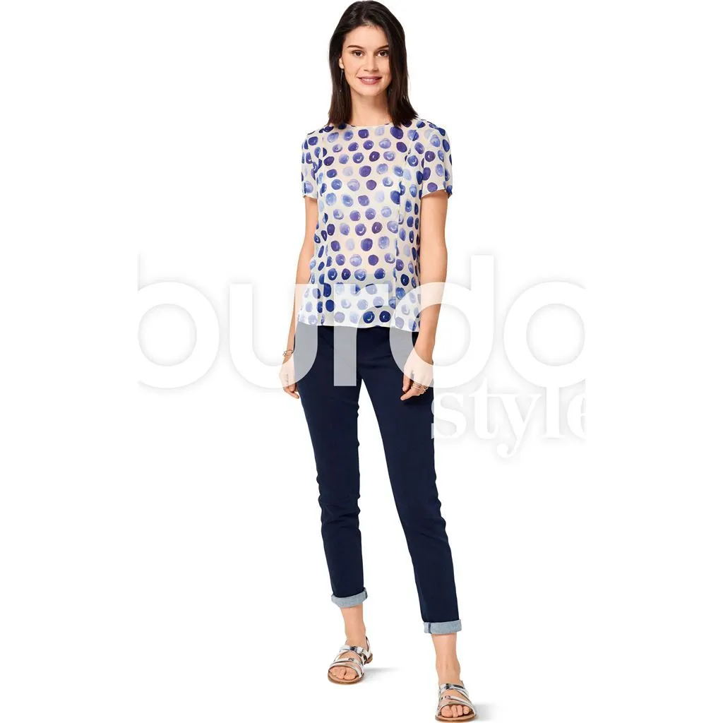 Burda Style Pattern B6525 Misses' Blouse