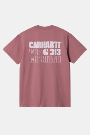 Carhartt WIP Short Sleeve Manual T-Shirt (Dahlia)