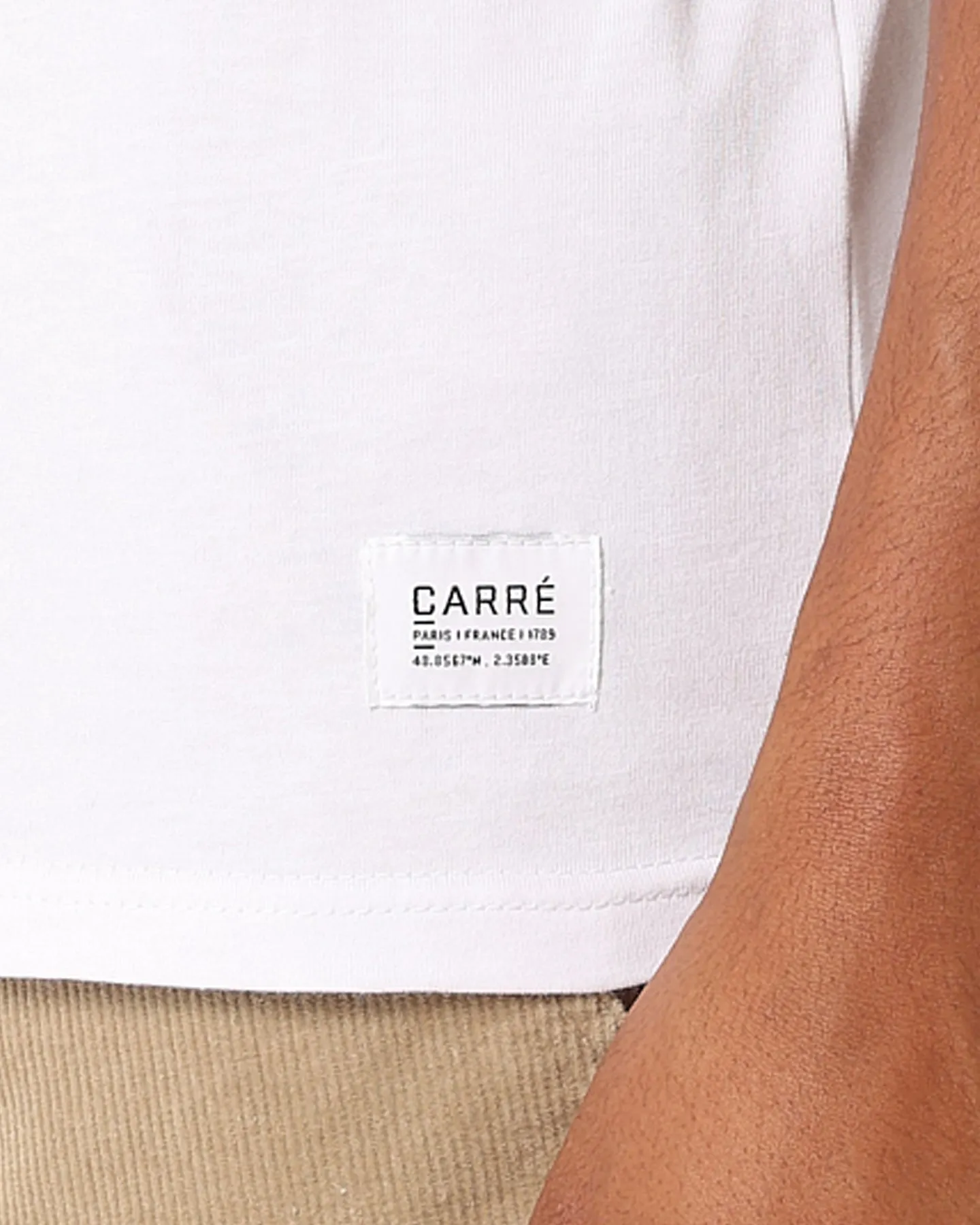 Carre Serif T-Shirt White