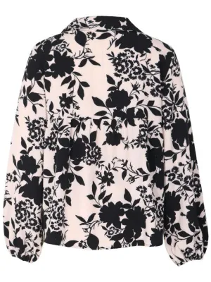 Colorful Lace-Up V-Neck Blouse - A Wardrobe Essential for Women
