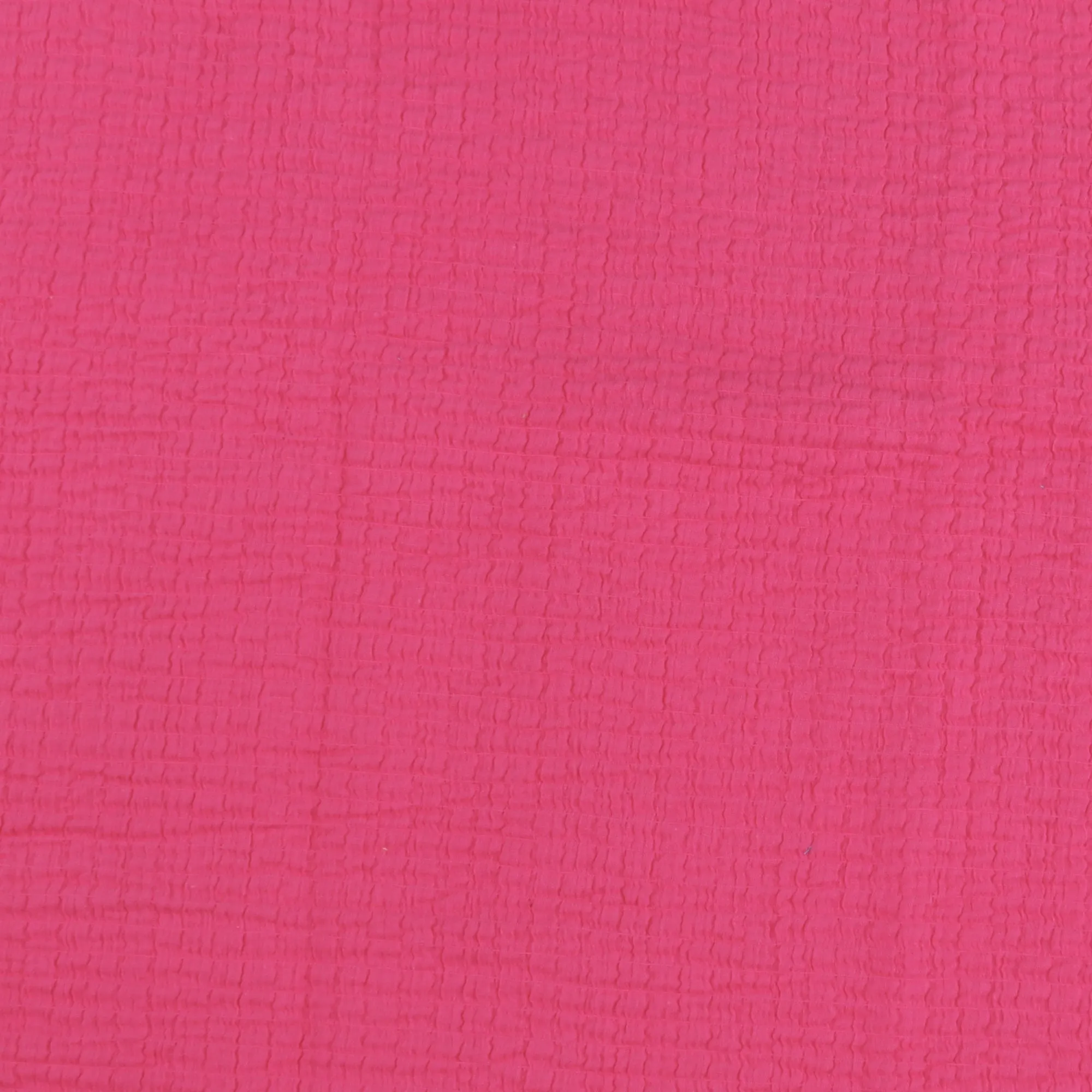 Crinkled Stretch Gauze - ALAIA - Hot Pink