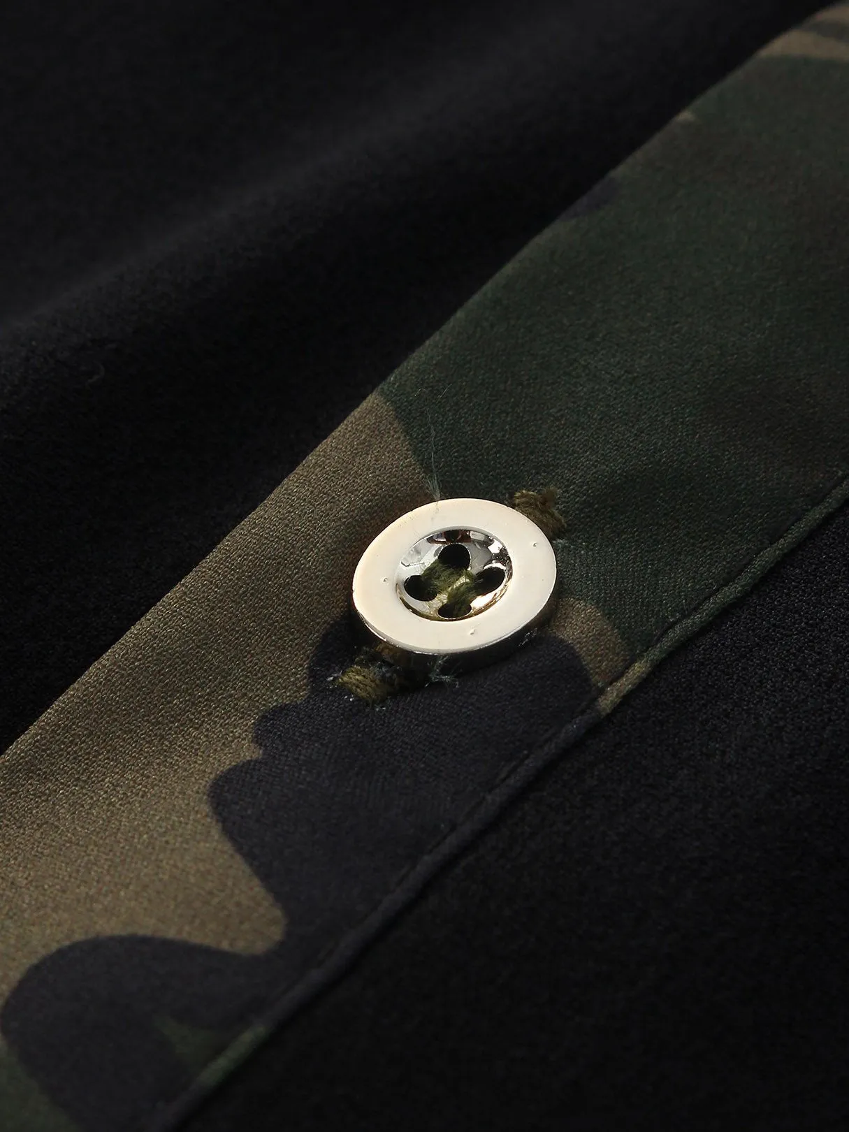 Custom Camouflage Long Sleeve Blouses