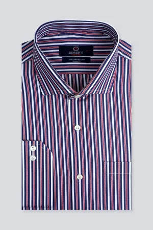 Dark Blue Formal Autograph Shirt