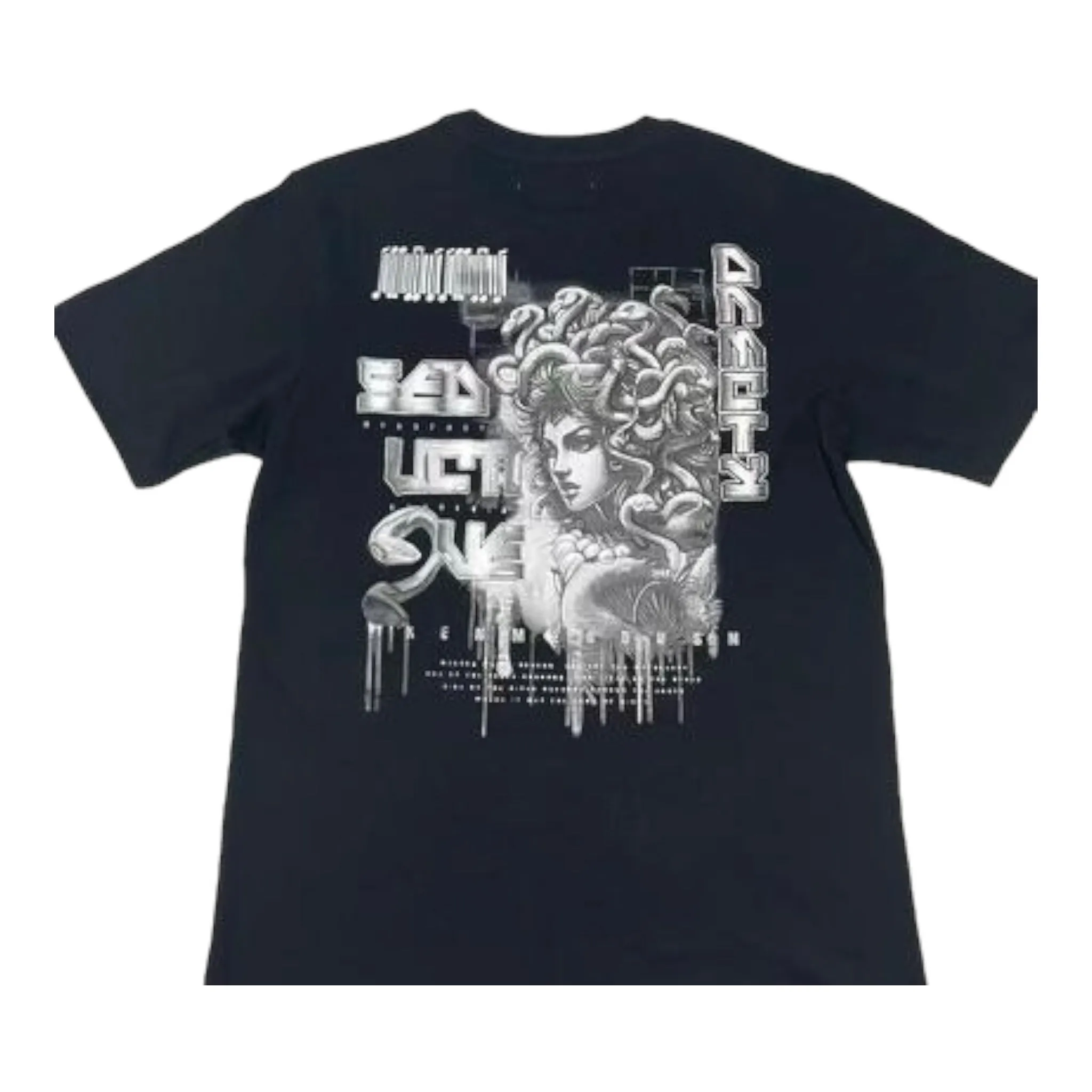 DENIMiCITY: Medusa Puff Print SS Tee DNM-2401