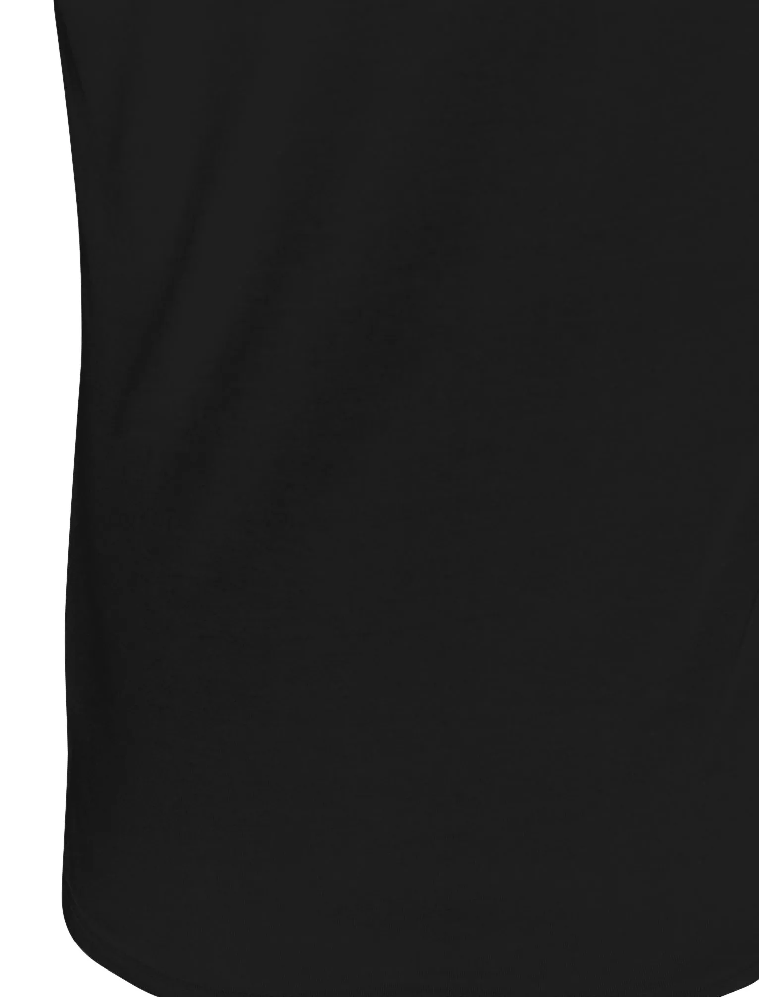 Dewey V Neck T-Shirt in Black - Le Shark