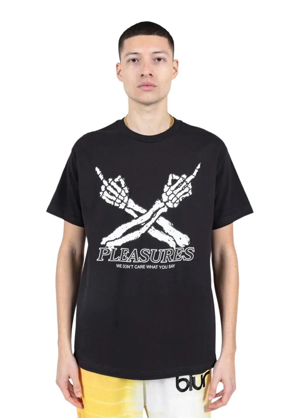 don´t care t-shirt - Black