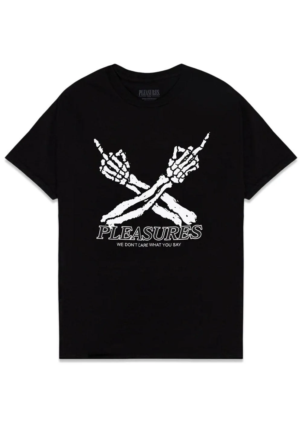 don´t care t-shirt - Black