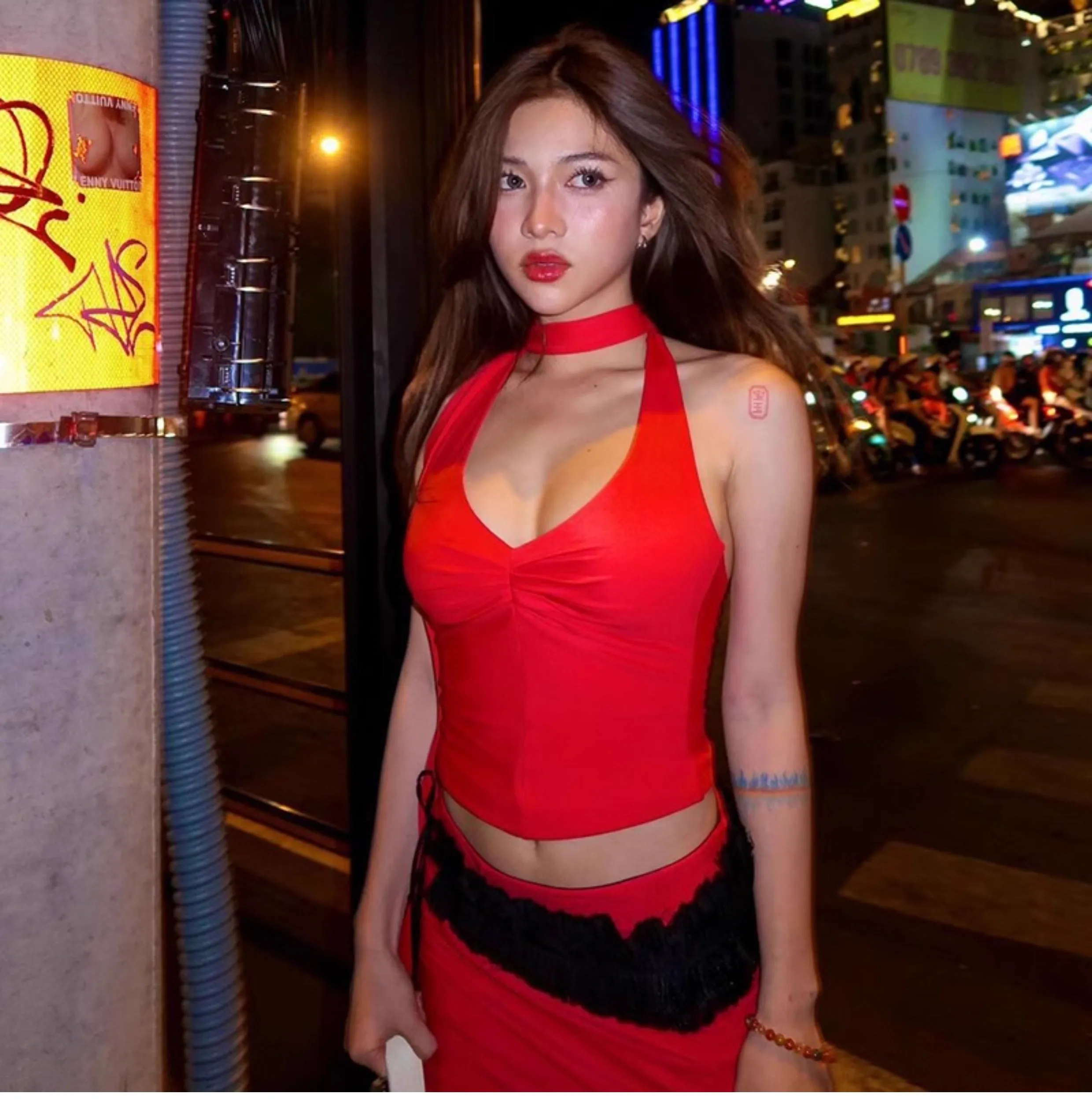 Elvira Halterneck Backless Top