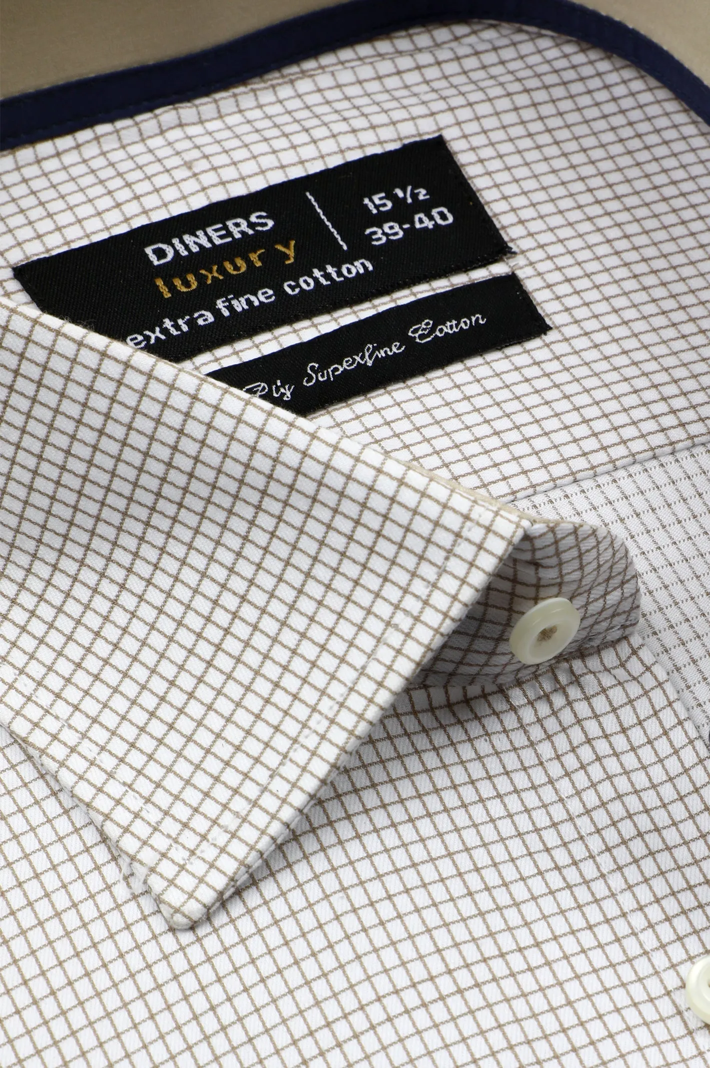 Formal Men Shirt SKU: AD27467-BEIGE