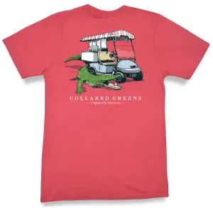 Gator Golf: Short Sleeve T-Shirt - Coral