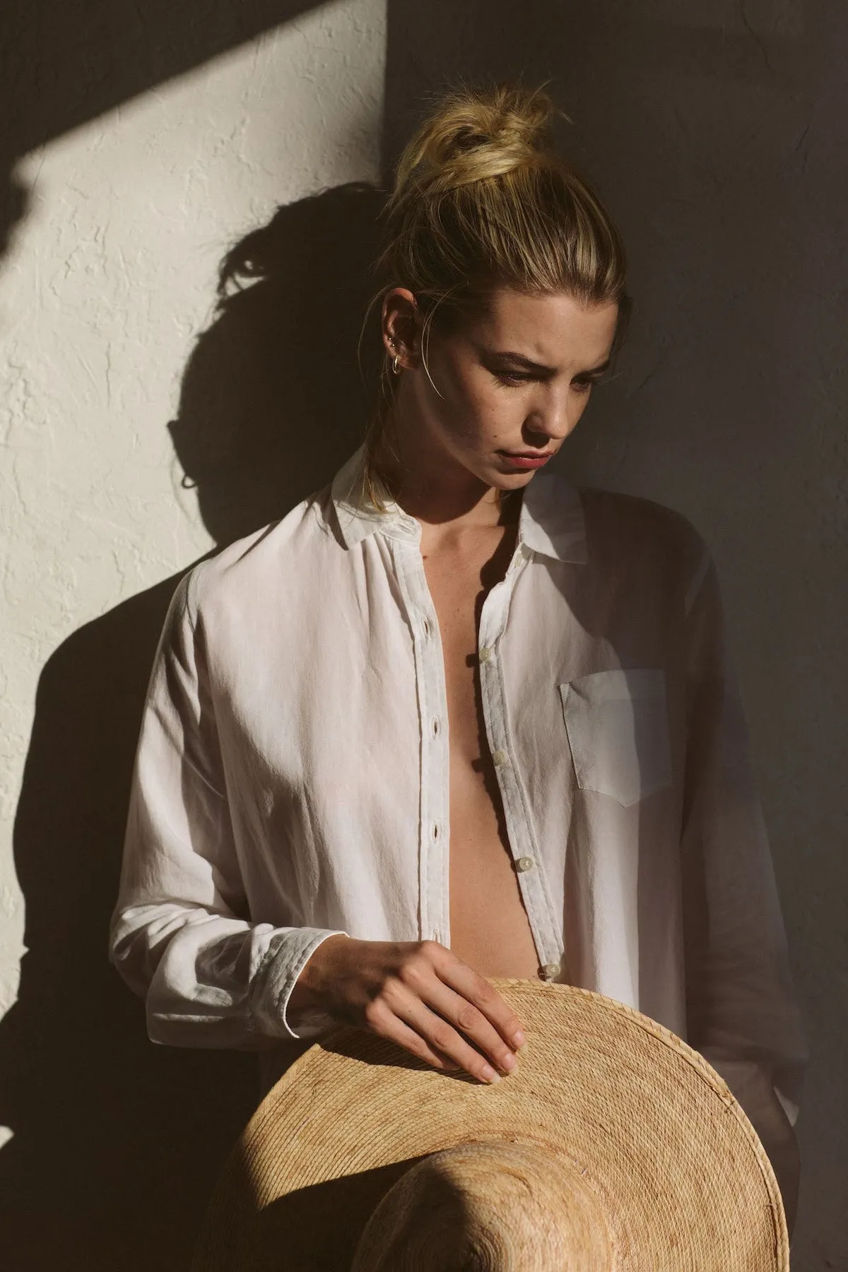 Grace Classic Shirt | Antique White