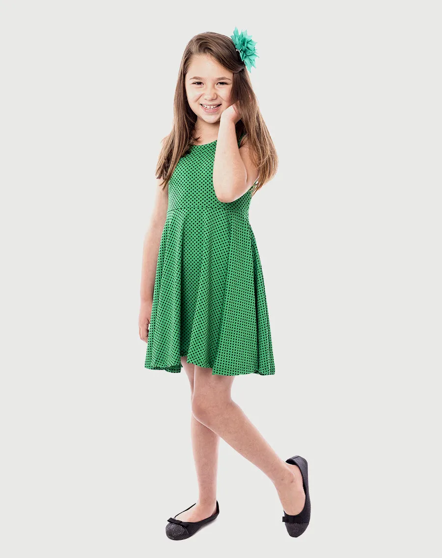 Grace Red Swing Frock
