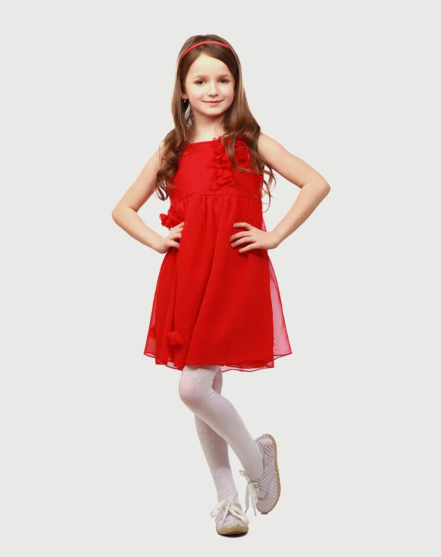 Grace Red Swing Frock