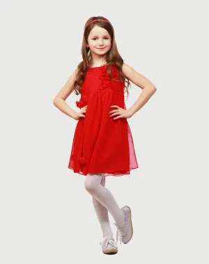 Grace Red Swing Frock