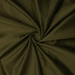 Green Semi Chanderi Silk Fabric