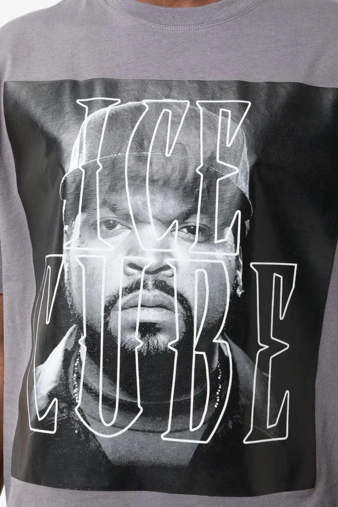 Ice Cube Short Sleeve-Shirt Dark Grey