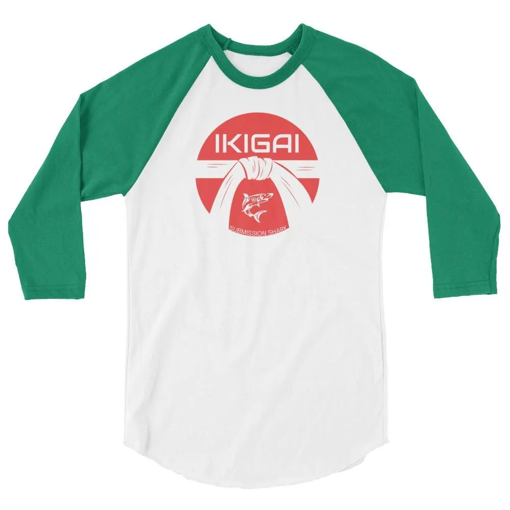 IKIGAI ~ 3/4 sleeve raglan shirt