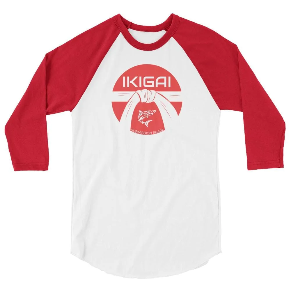 IKIGAI ~ 3/4 sleeve raglan shirt