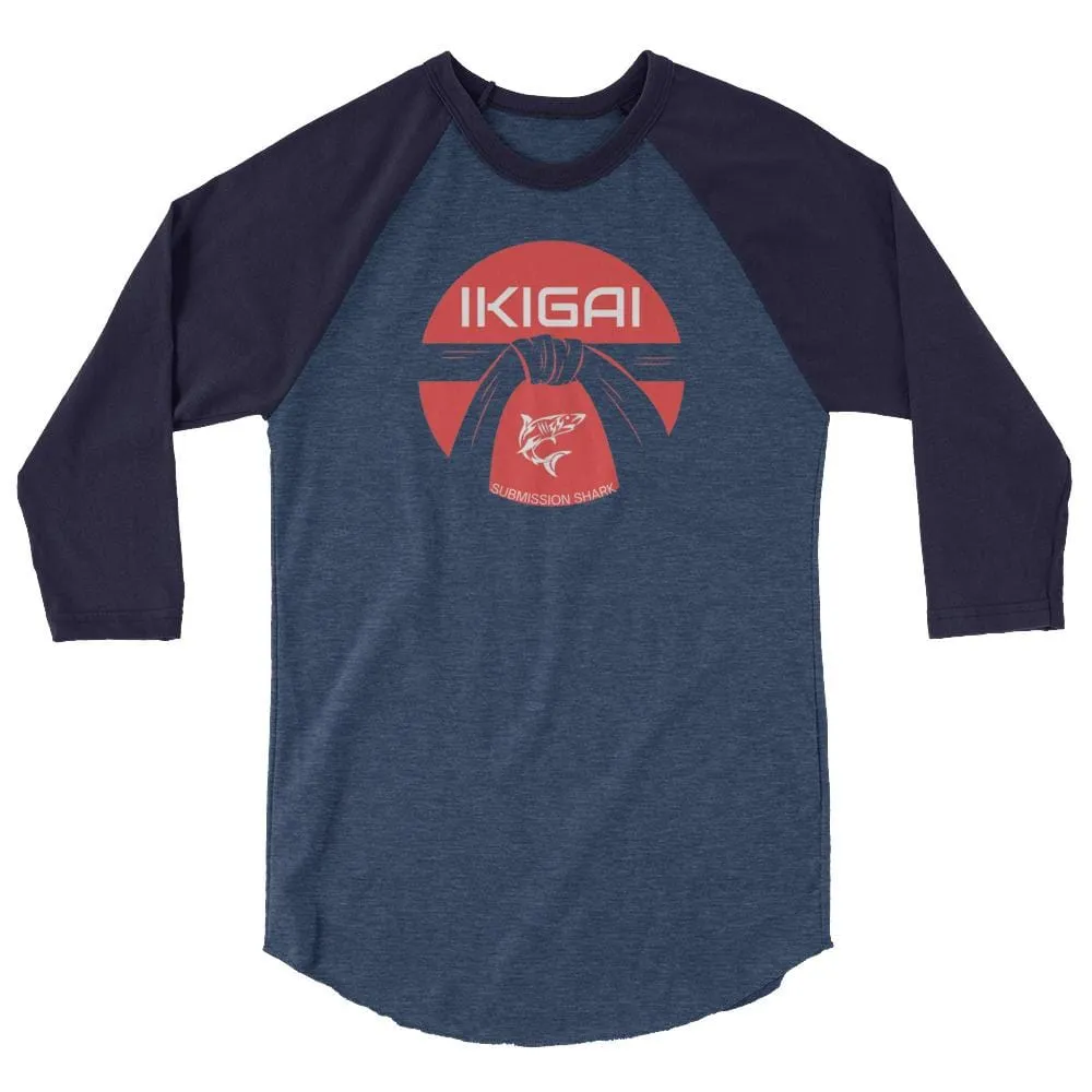 IKIGAI ~ 3/4 sleeve raglan shirt