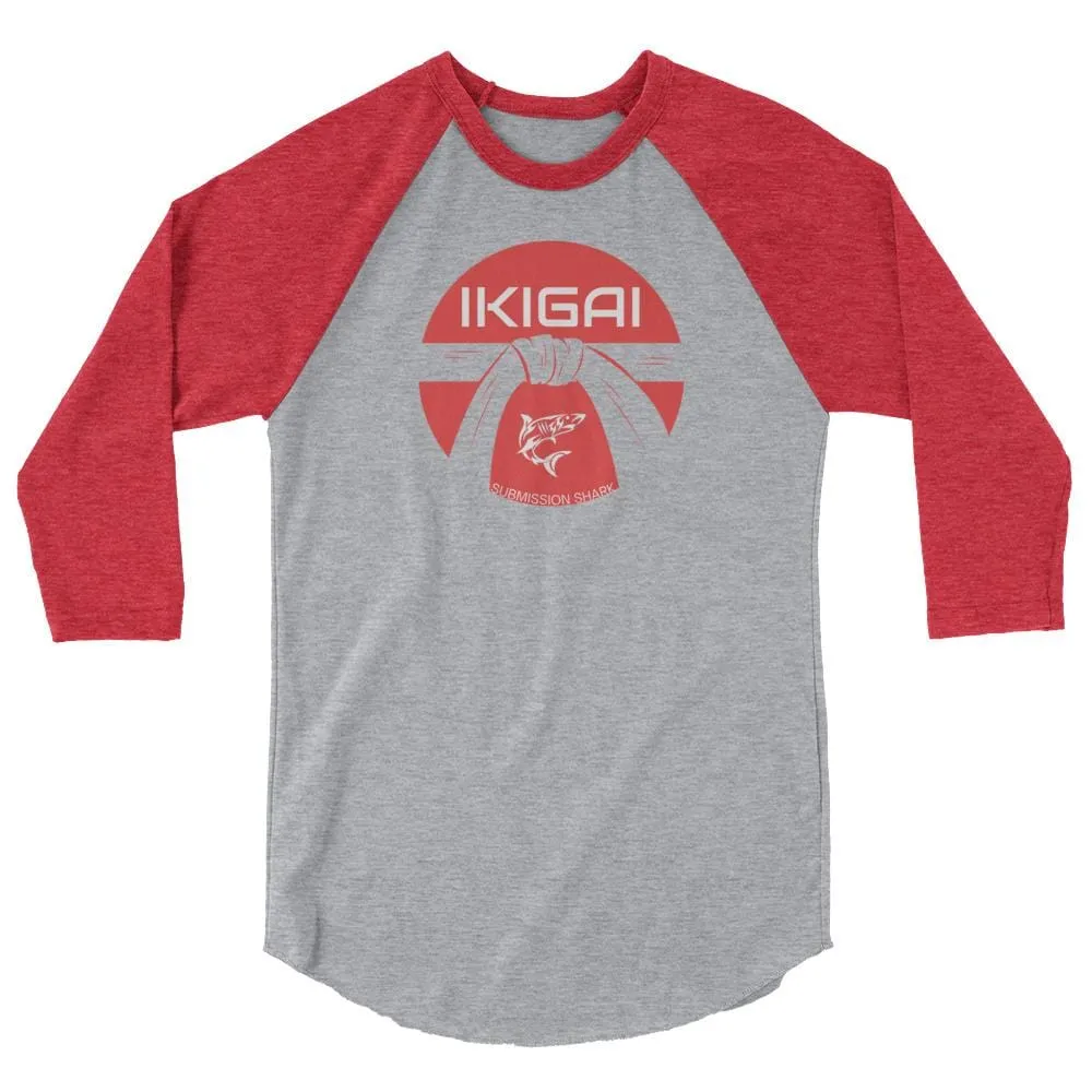 IKIGAI ~ 3/4 sleeve raglan shirt