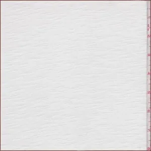 Ivory Slubbed Jersey Knit