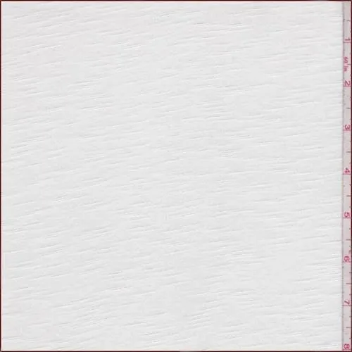 Ivory Slubbed Jersey Knit