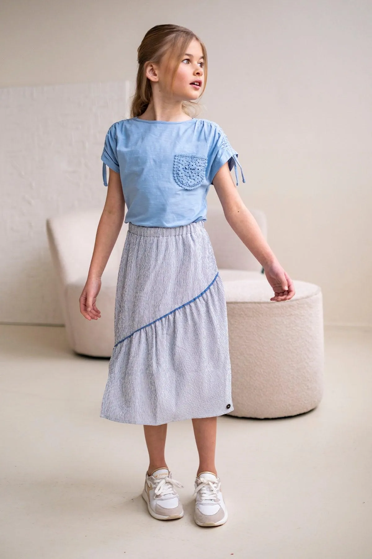 LikeFLO Top Grace Ice Blue
