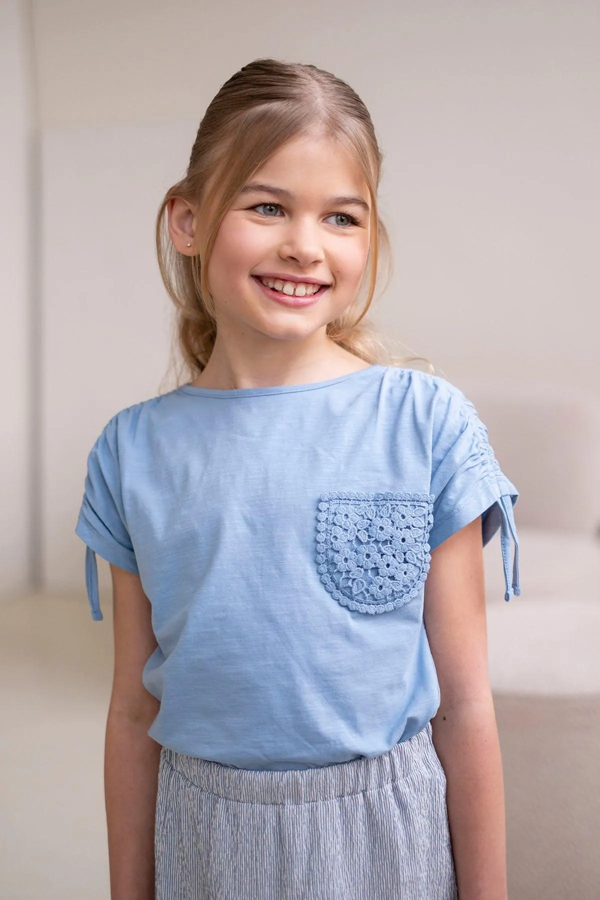 LikeFLO Top Grace Ice Blue