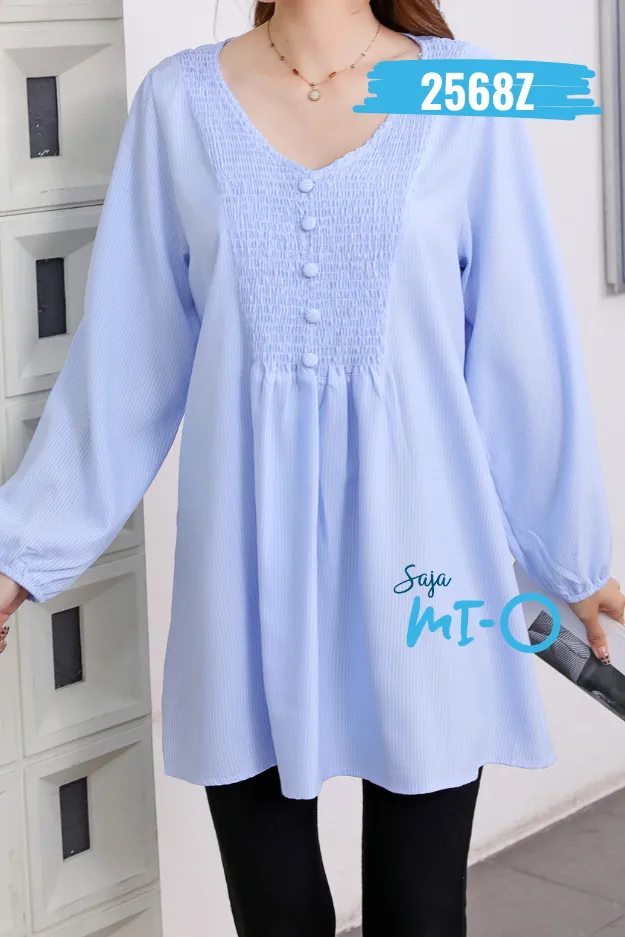 Loose Tunic Blouse Top - 2568Z