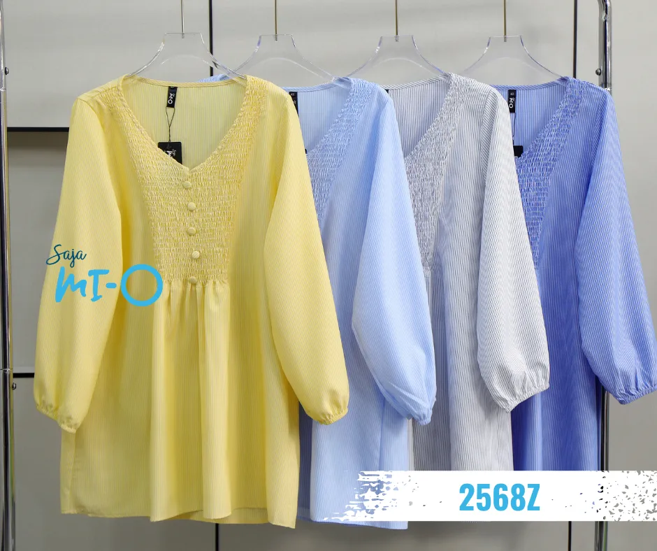 Loose Tunic Blouse Top - 2568Z