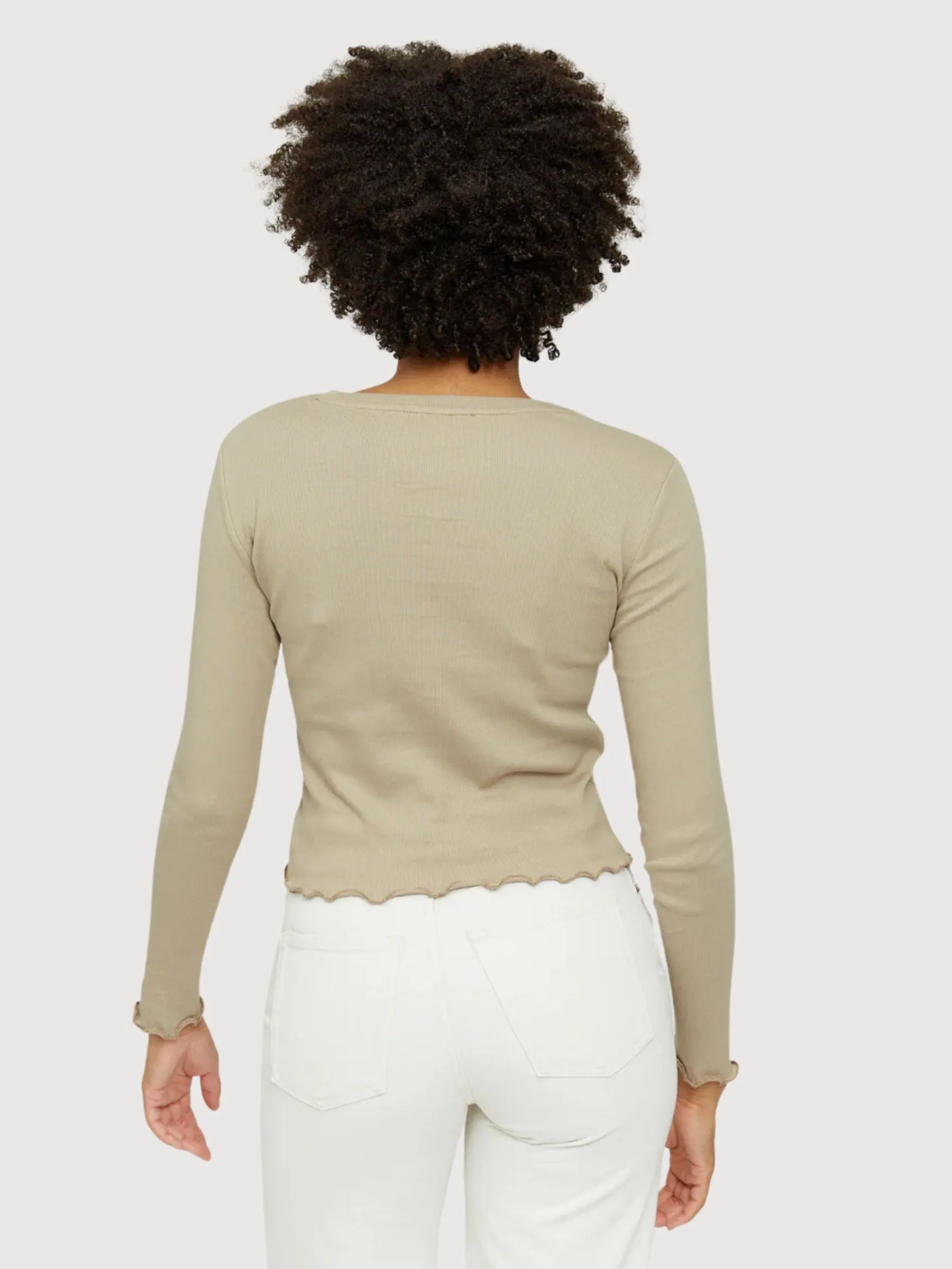 Malbis Longsleeve Mushroom Women | Mazine
