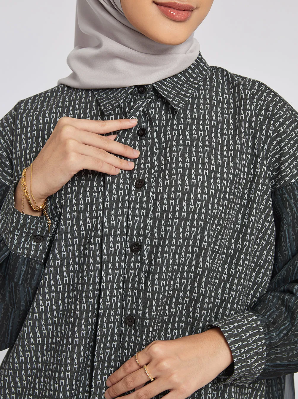 MALIA BOXY TOP BLACK