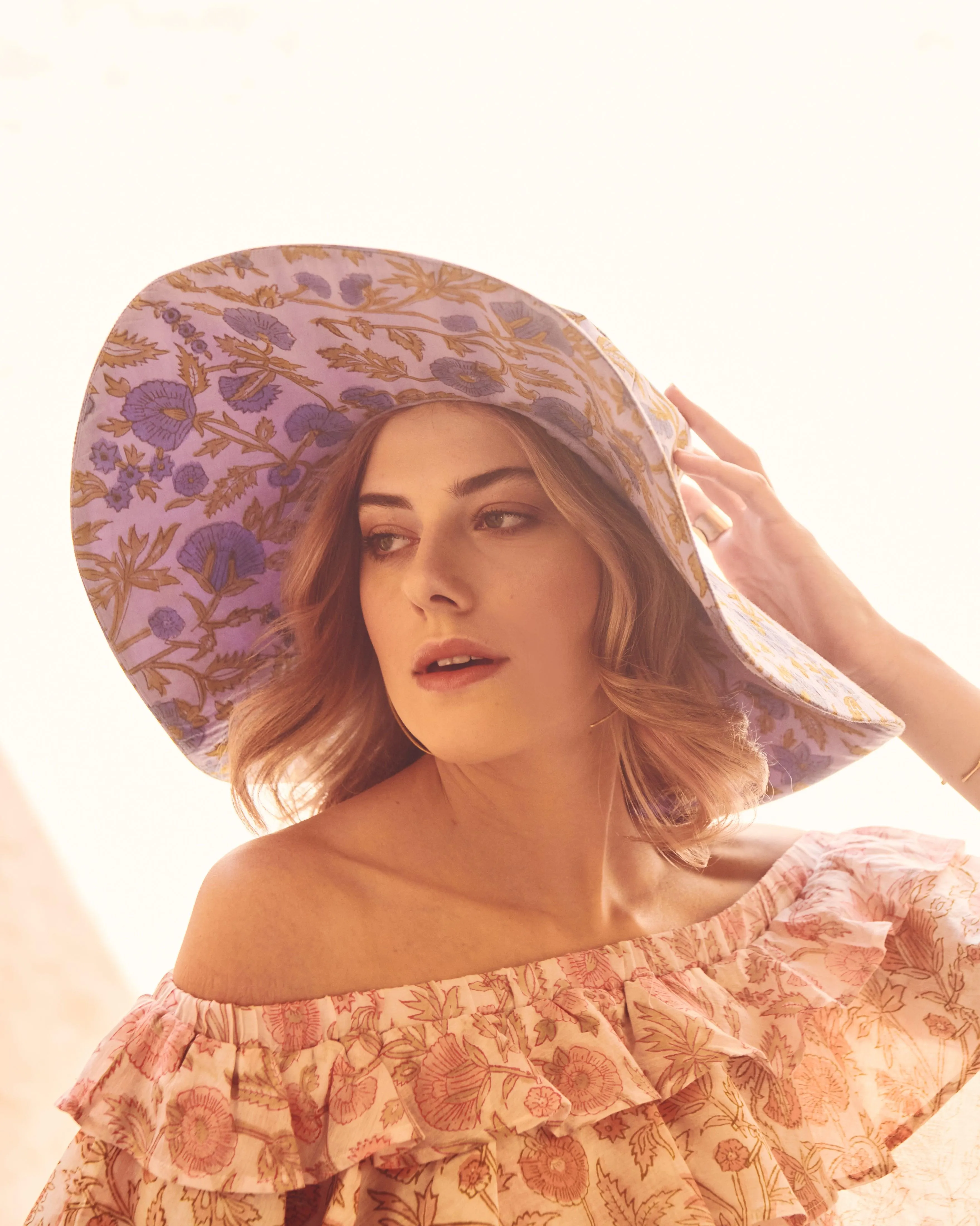 Marigold Off Shoulder Ruffle Top