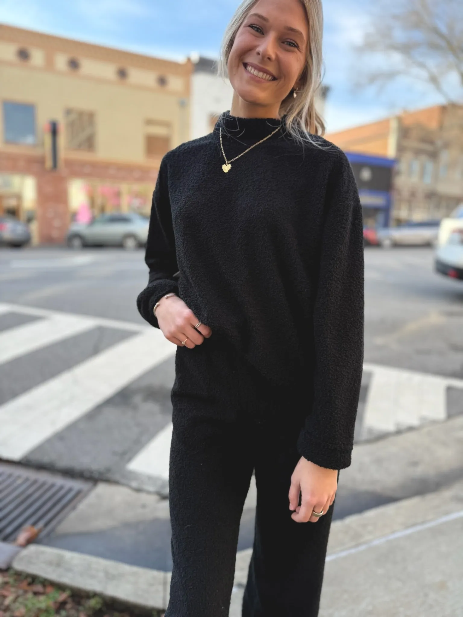 Mind You Cozy Wide-Leg Pants