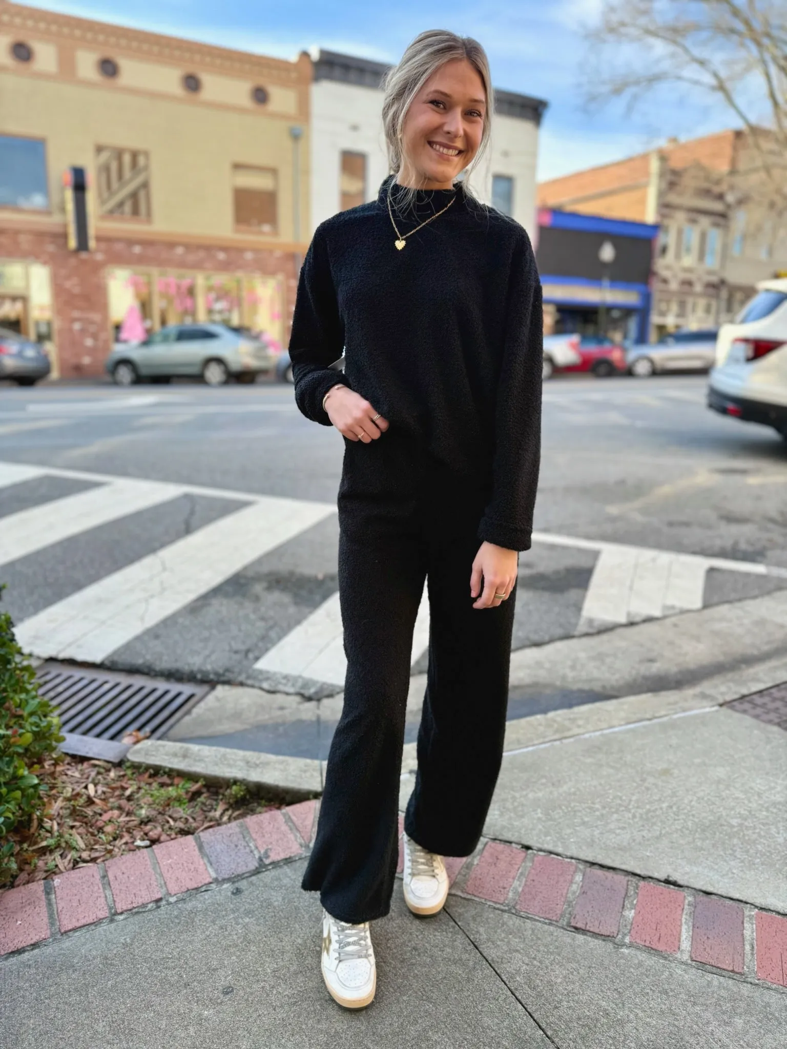 Mind You Cozy Wide-Leg Pants