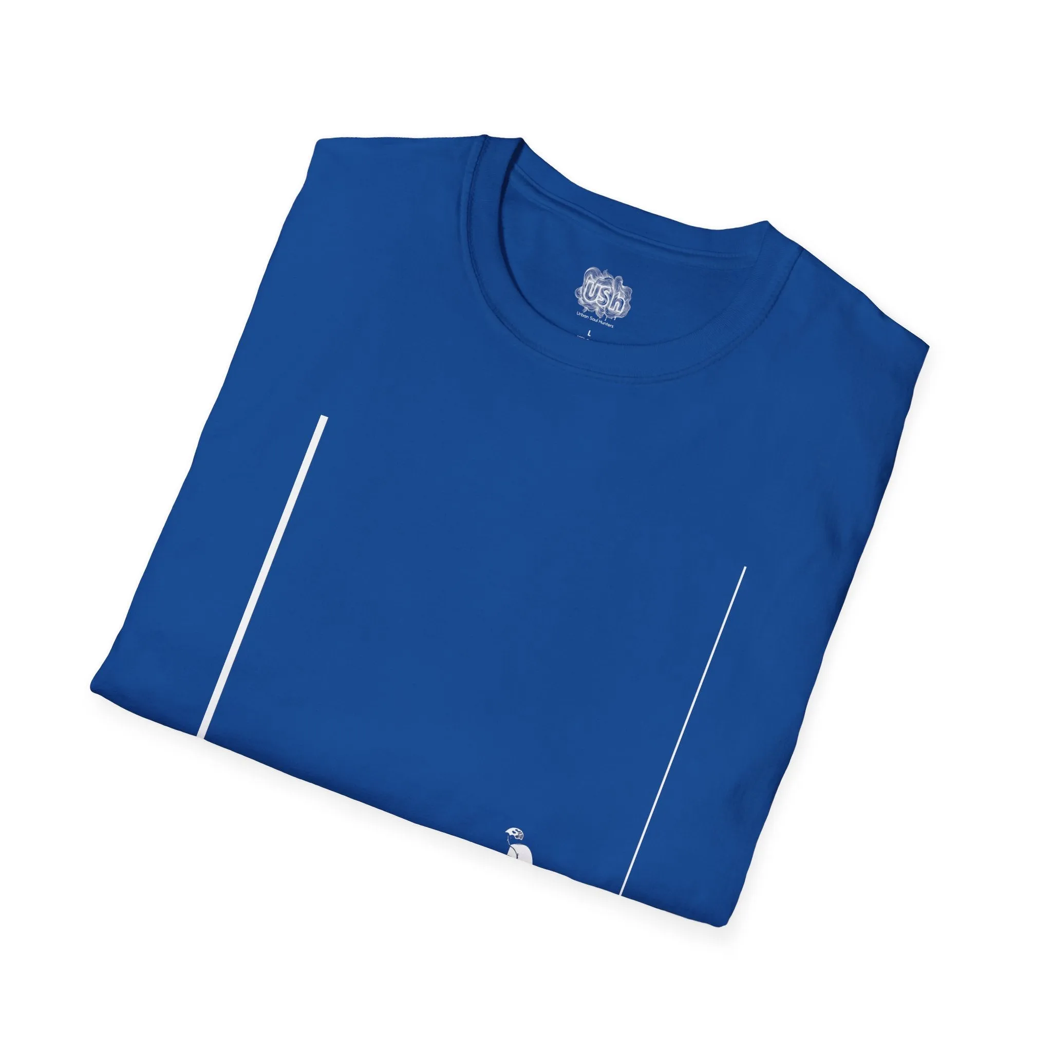 Minimalistic Bike Riding Graphic T-Shirt