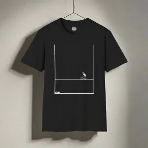 Minimalistic Bike Riding Graphic T-Shirt
