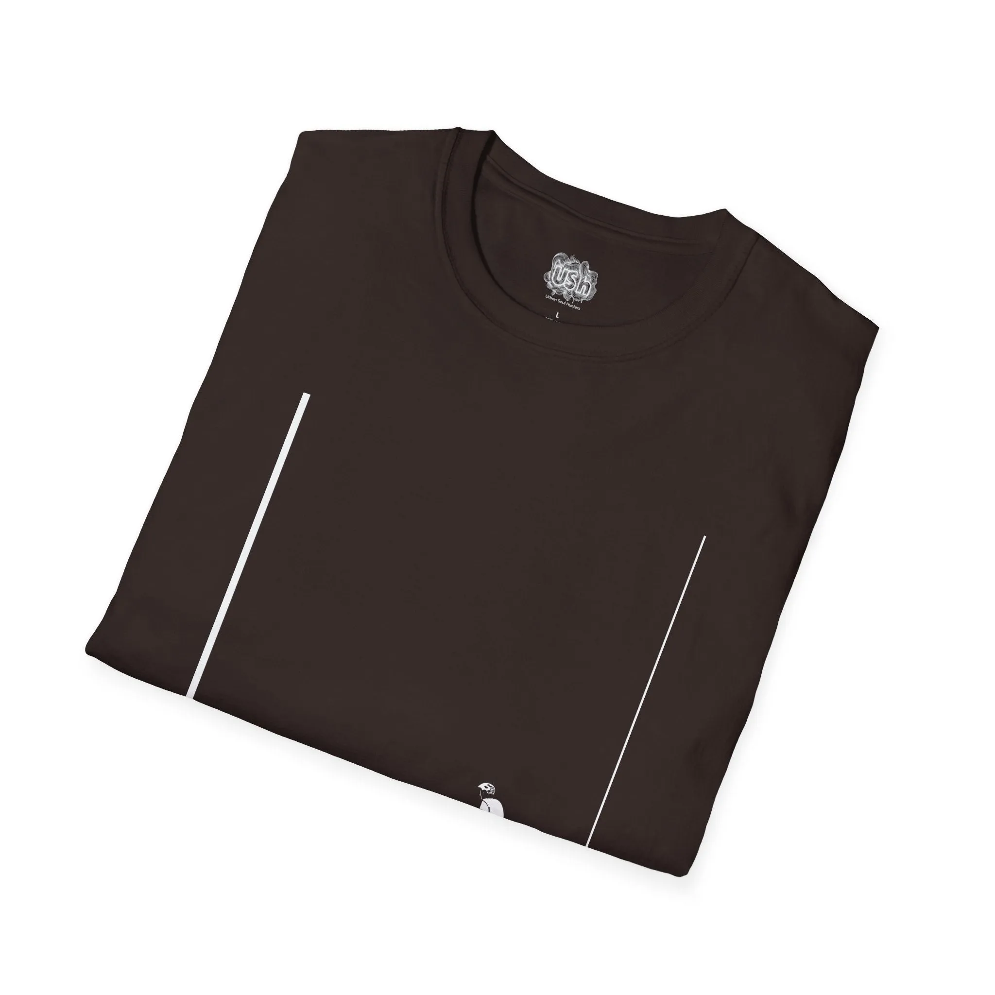 Minimalistic Bike Riding Graphic T-Shirt