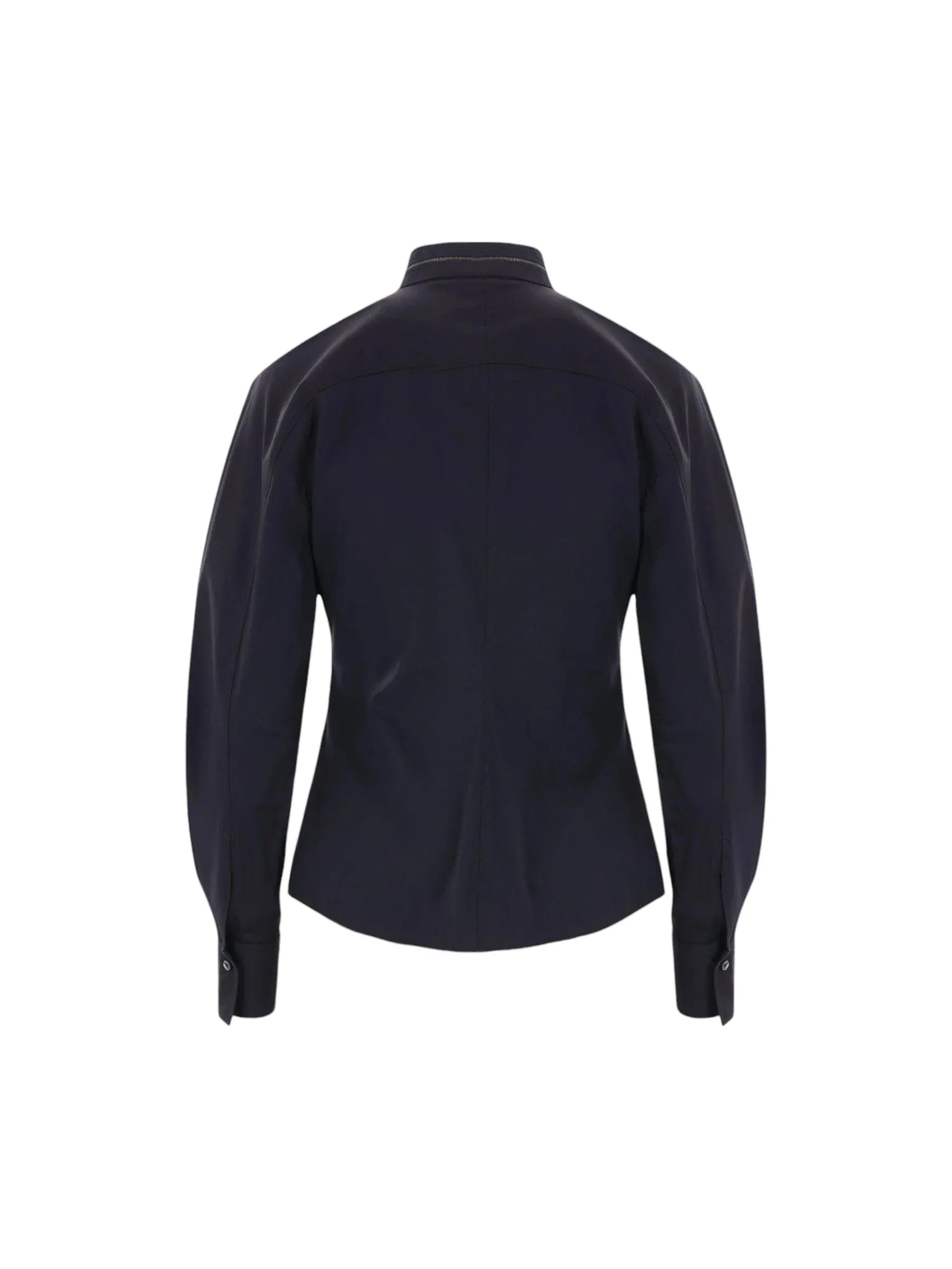 Monili Embroidered Poplin Shirt