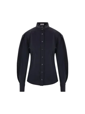 Monili Embroidered Poplin Shirt